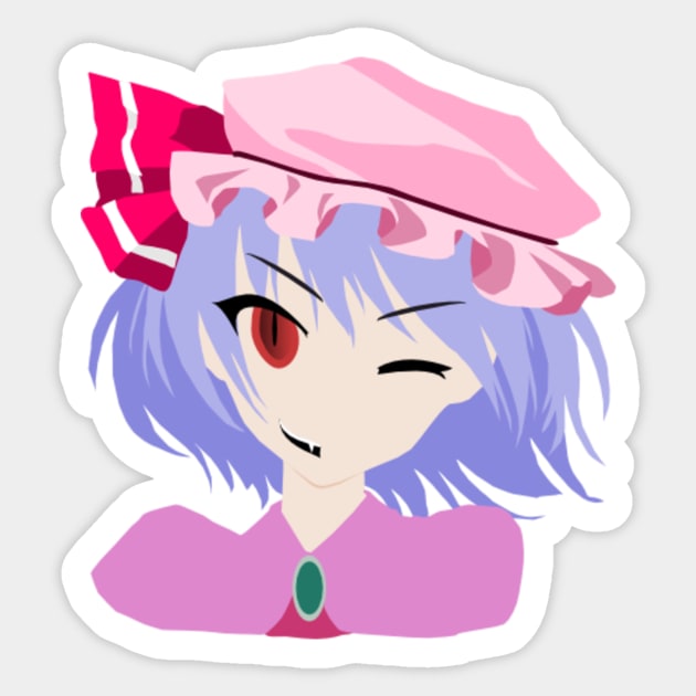 Remilia Scarlet Sticker by stargatedalek